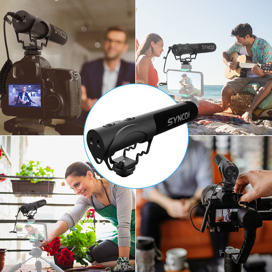 Synco Kompaktmikrofon für DSLR-Kamera
