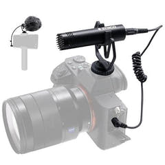 Synco Mikro-Videomikrofon Shotgun für DSLR-Kamera