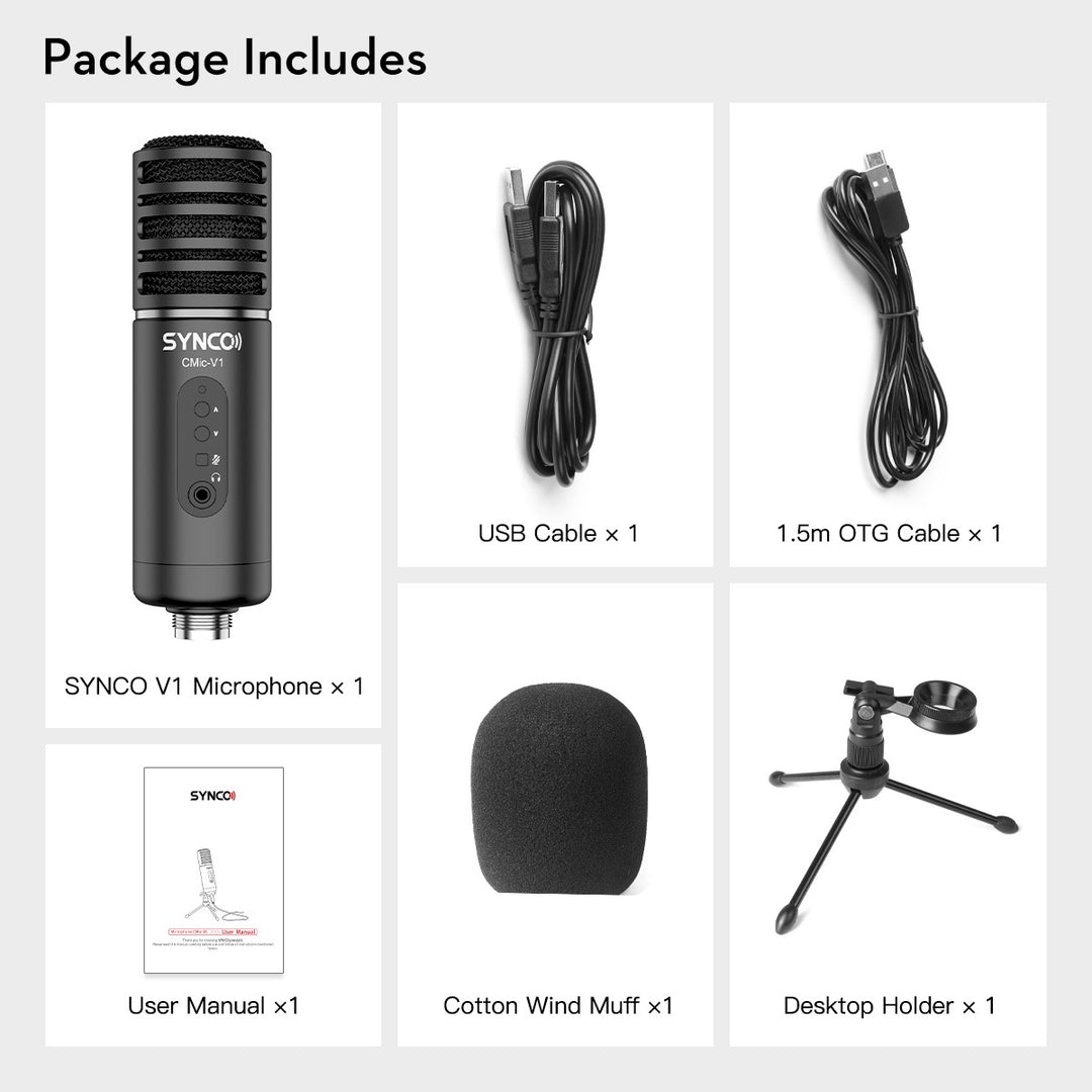 Synco USB Studio großmembran mikrofone