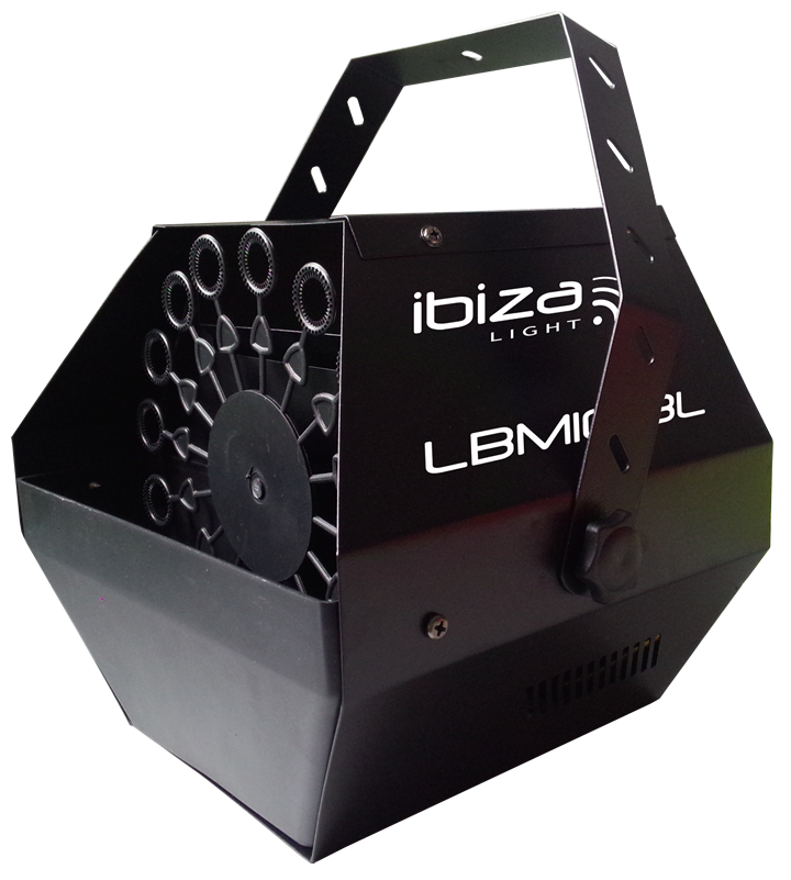 Ibiza Seifenblasenmaschine (Schwarz)