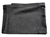Molton m. Klettverschluss (6m x 80cm, Schwarz)