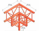 Milos QTM quatro 3way 90° corner