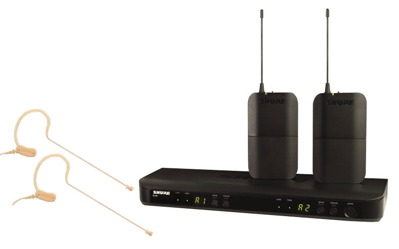 Shure BLX188 MX53 Drahtloses Headset (S8 - 823-832 MHz)