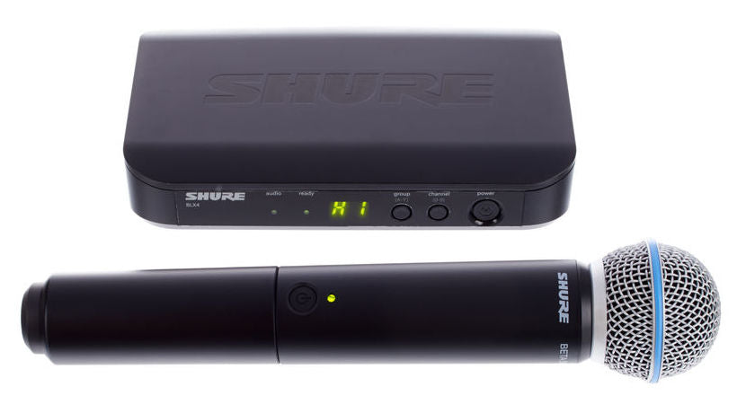 Shure BLX24 B58A Drahtlos Mikrofone (S8)