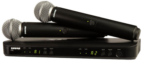 Shure BLX288 SM58 Drahtloses Mikrofon (S8)