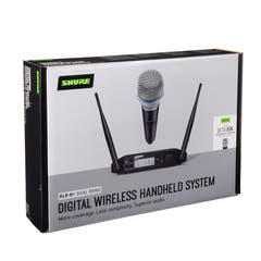 Shure GLXD24+ BETA87A Drahtloses Mikrofon-System