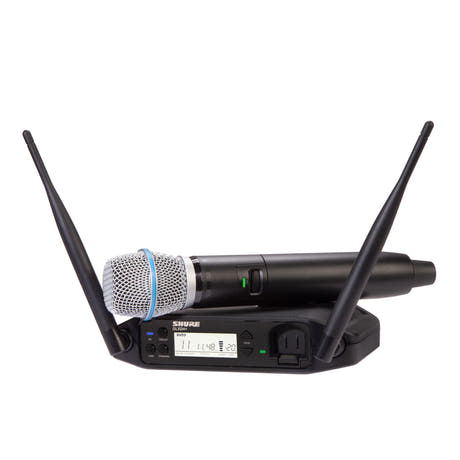 Shure GLXD24+ BETA87A Drahtloses Mikrofon-System