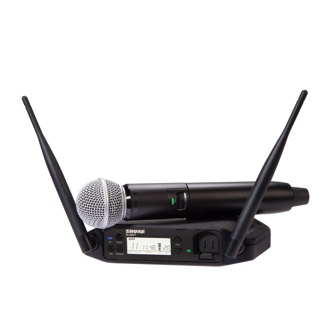 Shure GLXD24+ SM58 Drahtloses Mikrofonsystem