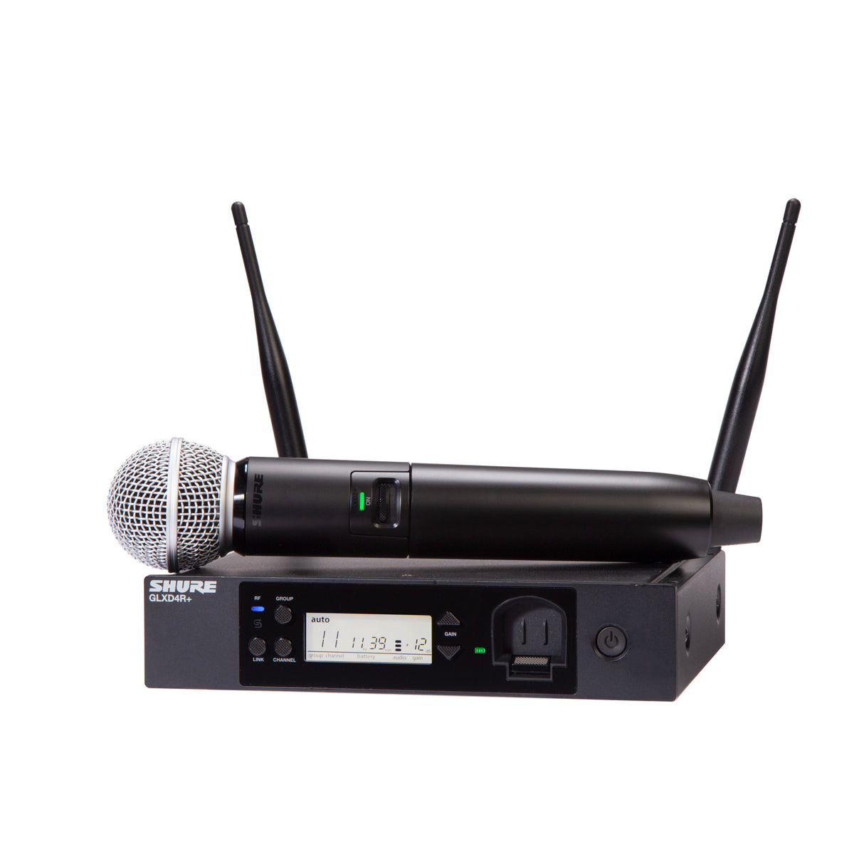 Shure GLXD24R+ SM58 Wireless Microphone Rack System