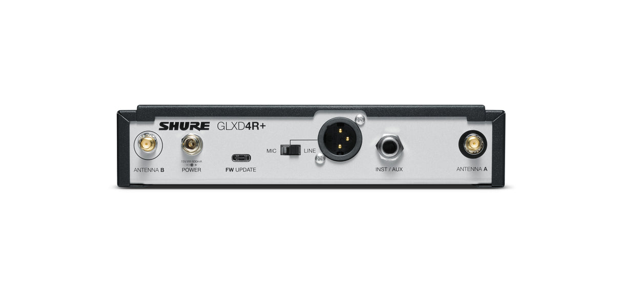 Shure GLXD4R+ Wireless Receiver