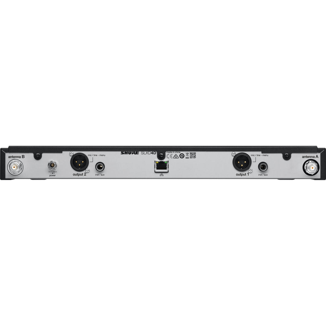 Shure SLXD24DE/SM58-J53 Drahtloses Mikrofone System (562-606Mhz)