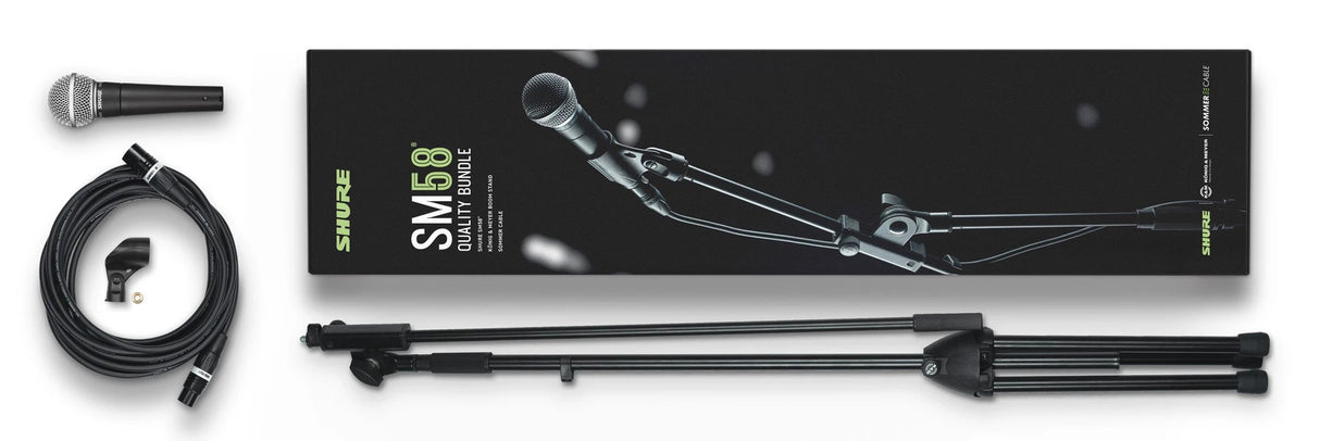 Shure SM58 LC Microphone Bundle