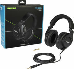 Shure SRH440A-EFS Studio Kopfhörer (Schwarz)