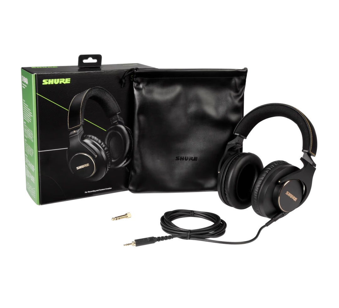Shure SRH840A-EFS Studio Kopfhörer (Schwarz/Gold)