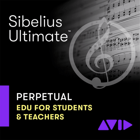 Sibelius Ultim Dauerlizenz EDU Student/Teacher mit PS