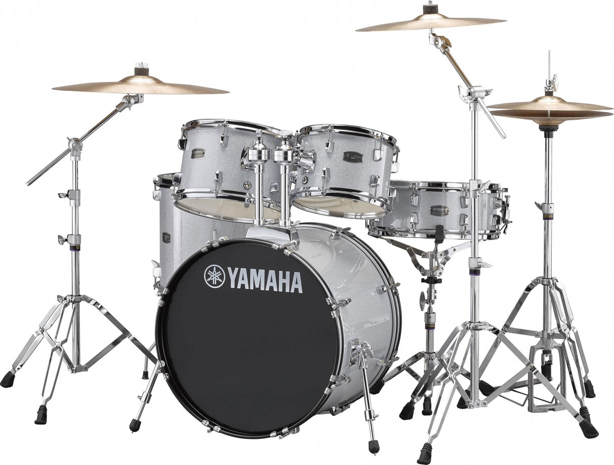 Yamaha Rydeen Studio Drumset - with stands and cymbals - Silver Glitter