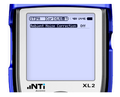 NTI XL 2 STIPA Handheld Audio und Akustik Analyzer