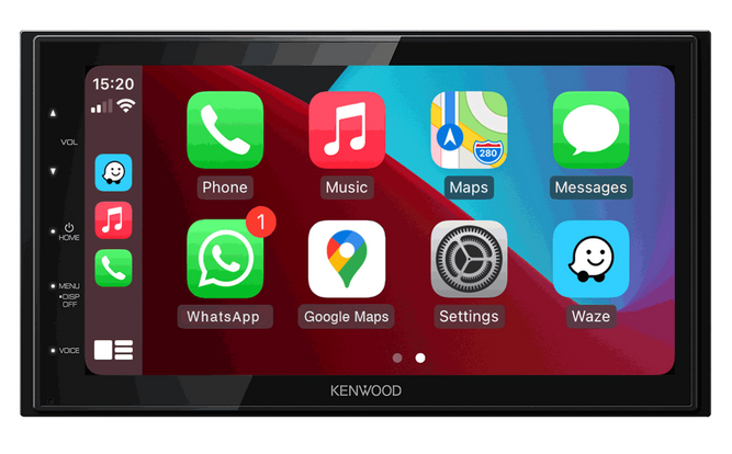 Kenwood DMX5020DABS Apple CarPlay, DAB+, Android Auto und Bluetooth