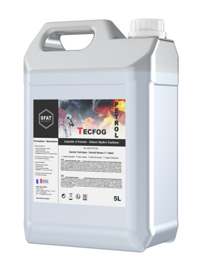 Nebelfluid für Brandübung, Verbranntes Benzin (2L)