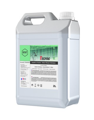 Nebelfluid für Brandübung, Verbrannte Chemikalien (2L)
