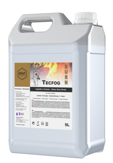 Nebelfluid für Brandübung, Verbranntes Holz (5L)