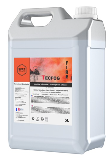 Nebelfluid für Brandübung, Heiße Atmosphäre (5L)