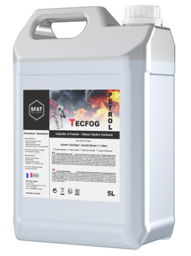 Nebelfluid für Brandübung, Verbranntes Benzin (5L)