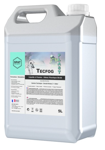 Nebelfluid für Brandübung, Verbrannter Kunststoff (5L)