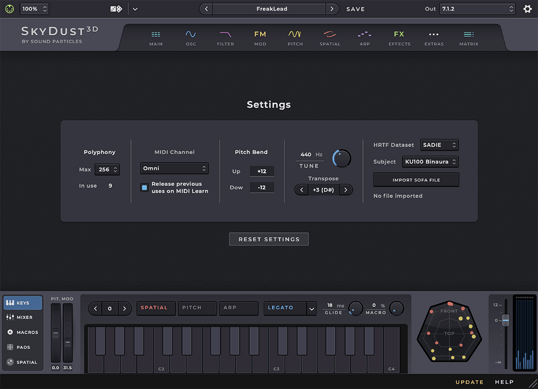 SkyDust Stereo -EDU