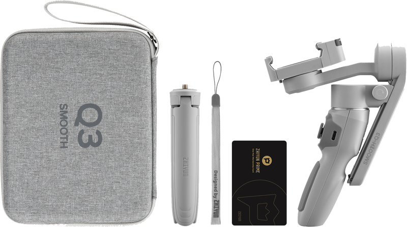 Zhiyun Smooth Q3 Combo Mobilstabilisator mit Licht