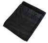 Molton backdrop with grommets - black