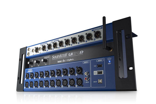 Soundcraft Ui24R Remote Controlled Digital Mixer und Multitrack Recorder