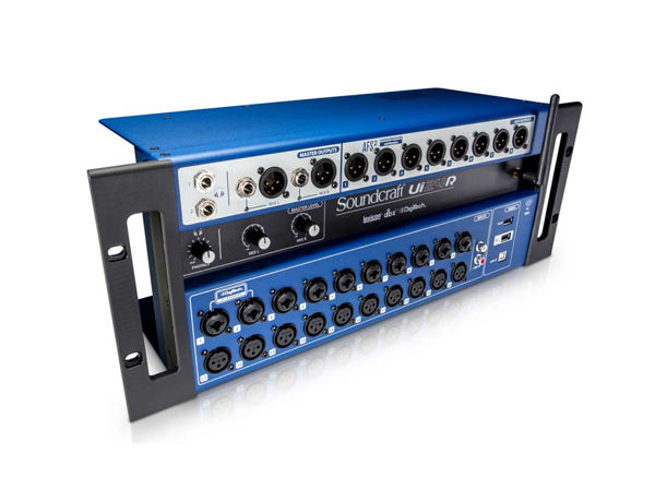 Soundcraft Ui24R Remote Controlled Digital Mixer und Multitrack Recorder