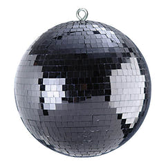 Discokugel Schwarz (15 cm)
