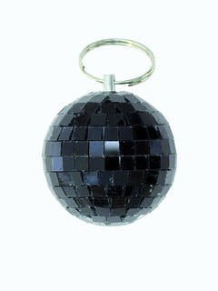 Discokugel Schwarz (15 cm)