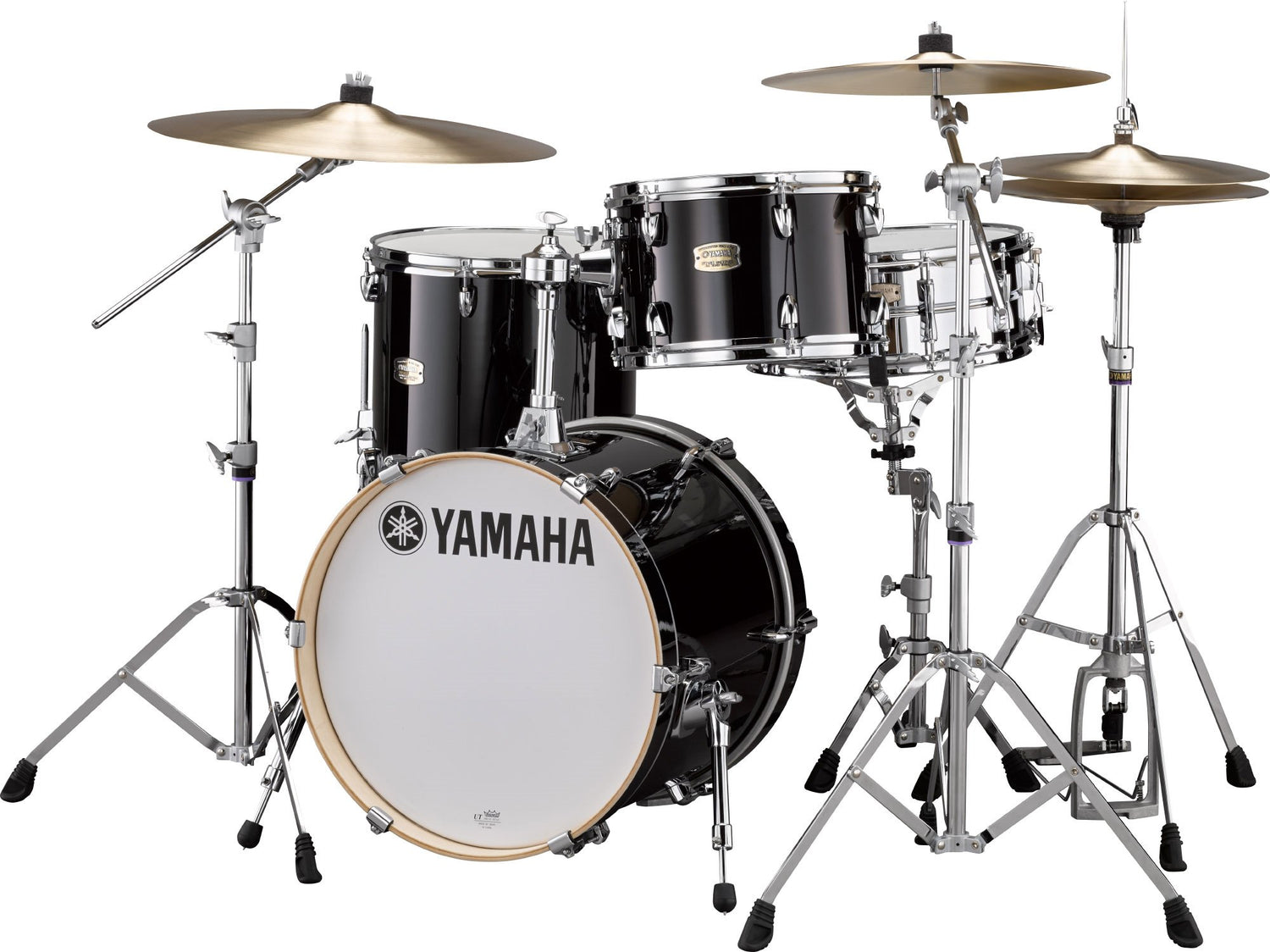 Yamaha Stage Custom Birch Bop Shell Set - Raven Black