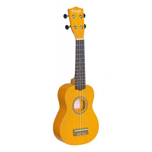 Stagg US-LEMON Sopranukulele mit Gigbag (Zitronengelb)