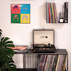 Studio 57 Journey Plattenspieler (Schwarz)