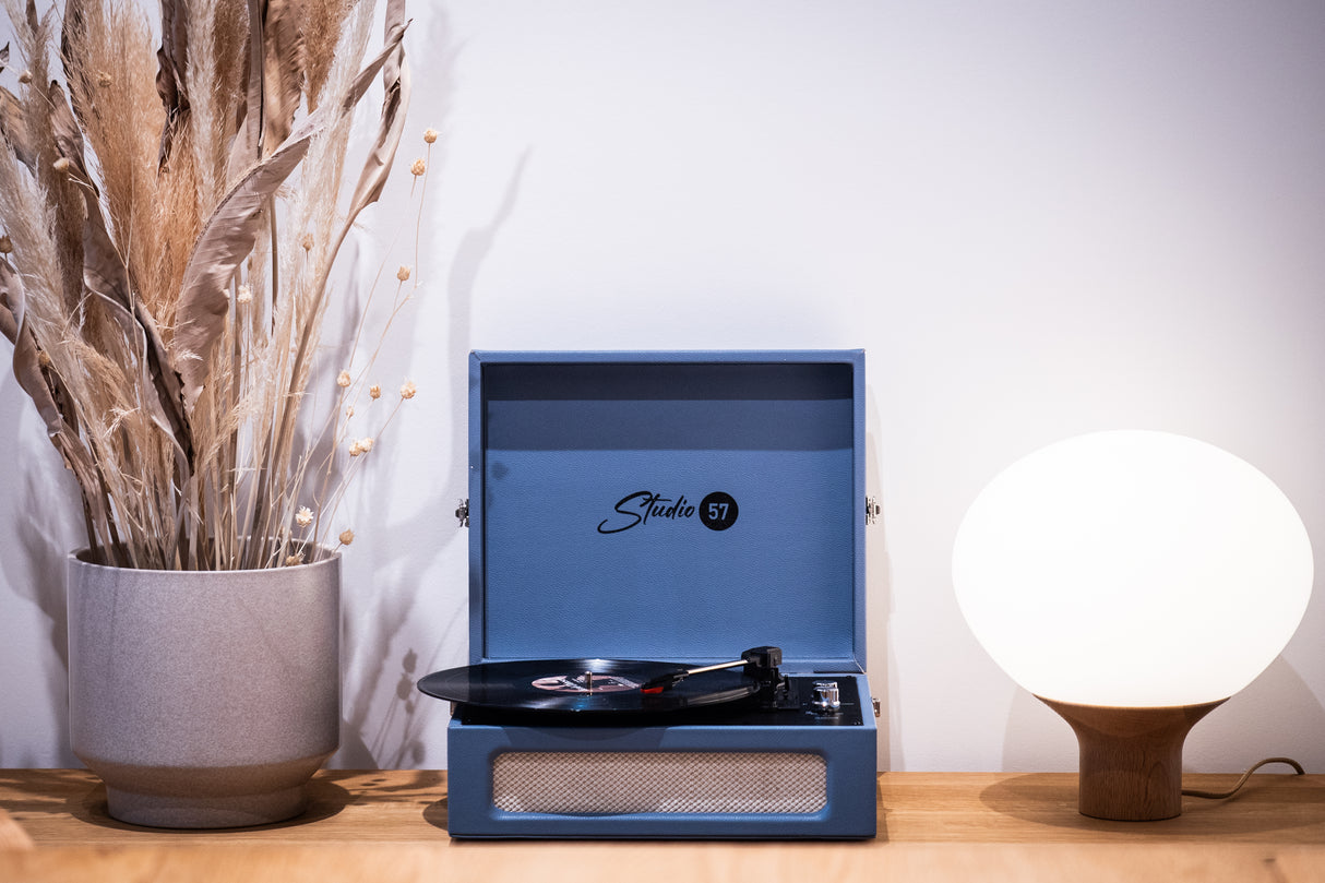 Studio 57 Groovy Plattenspieler (Blau)