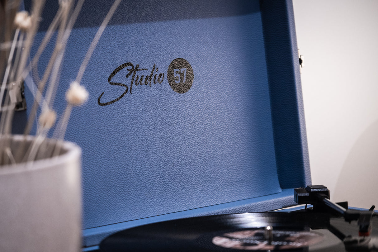 Studio 57 Groovy Plattenspieler (Blau)