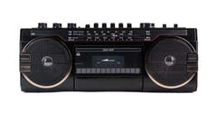 Studio 57 - Kassettenabspieler m. FM & Bluetooth, Black + Kassette