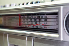 Studio 57 - Ghettoblaster mit Bluetooth (Silber)