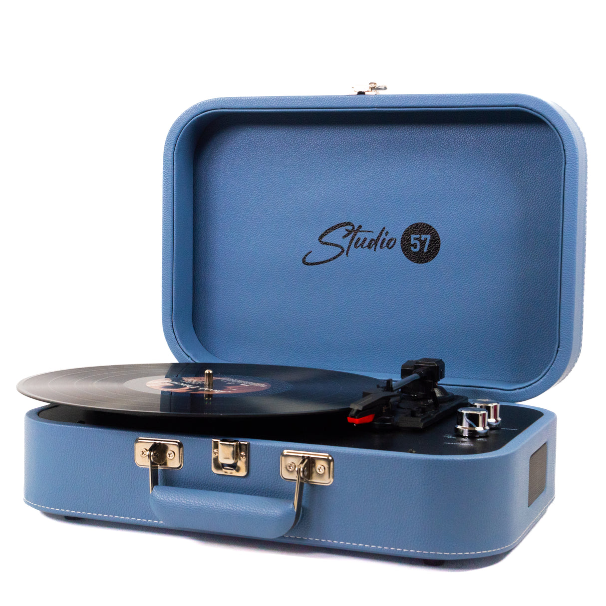 Studio 57 Mellow Plattenspieler (Blau)