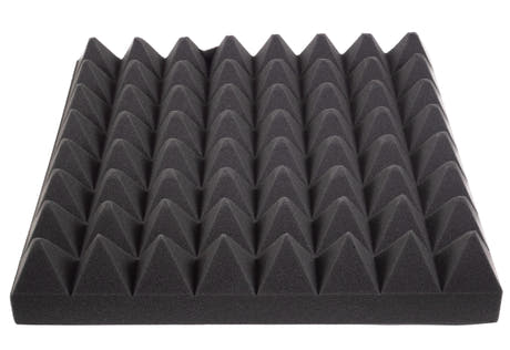 StudioMate Pyramideschaum 10 Stk. (50x50x9 cm) – Akustikpanel