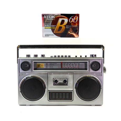 Studio 57 - Ghettoblaster m. Bluetooth + Kassette