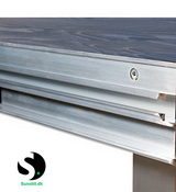 Sunstill Scenepodie Indendørs (2x0,5 meter) Sort