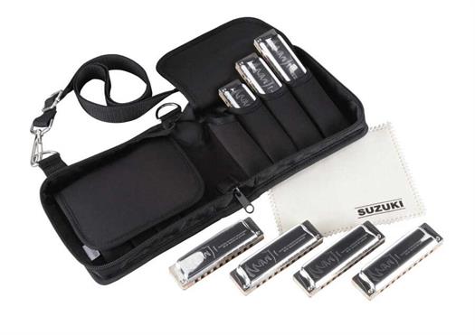 Suzuki Manji M-20 Standard Harmonikas Paketlösung - 7 Stk.