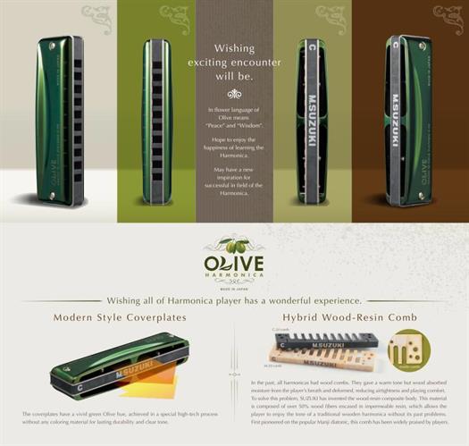 Suzuki Olive C-20 Harmonikas (F)