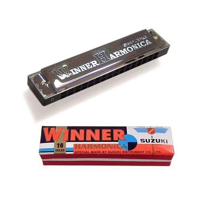 Suzuki W-16 Winner Tremolo Harmonikas (C)