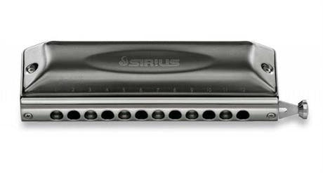 Suzuki Bass chromatische Sirius Mundharmonika - S-48B